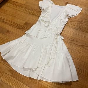 White Hello Molly Sun Dress